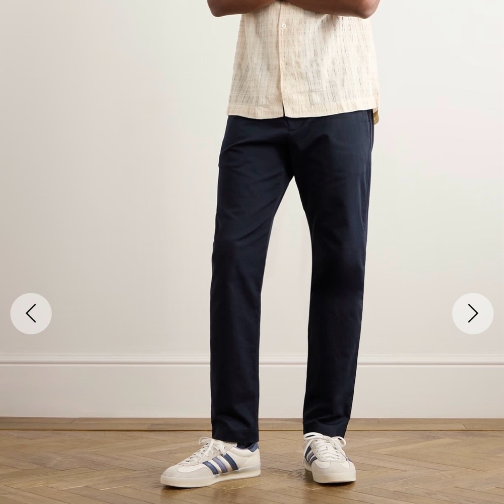 NN07 No Nationality Marco Slim-fit Chinos, Black, Size 33 X 34